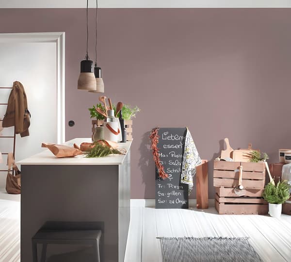 Non woven-tapet uni kulör Profhome 377029-GU slät matt färg brun 5,33 m2