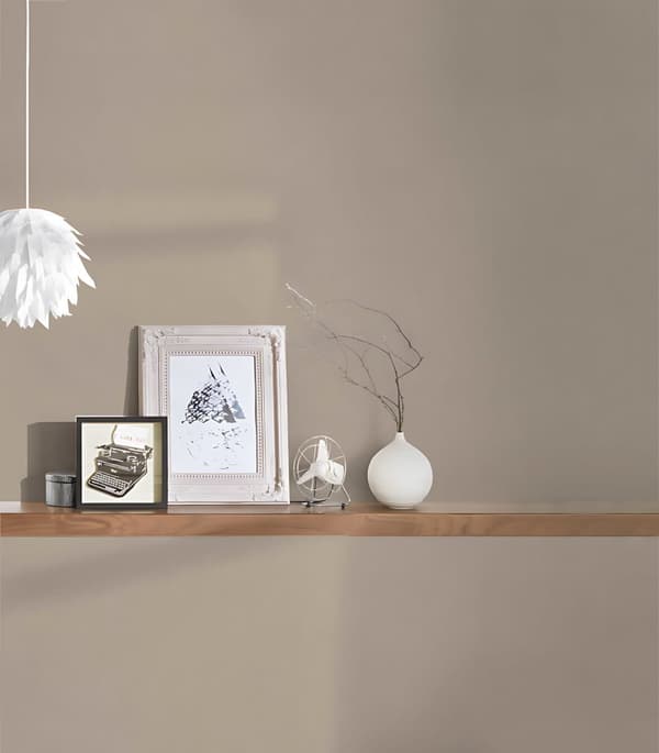 Non woven-tapet uni kulör Profhome 377031-GU slät matt färg beige brun 5,33 m2