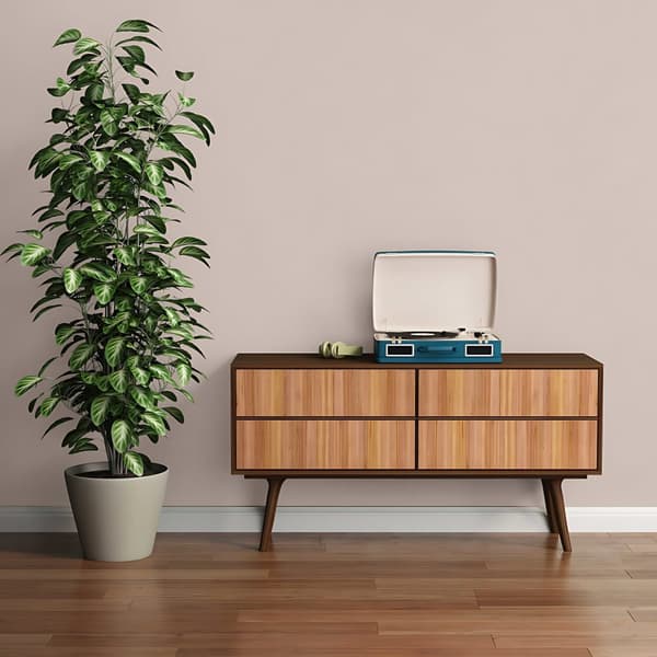 Ikke-vævet tapet ensfarvet Profhome 377036-gu glat mat färg beige creme 5,33 m2
