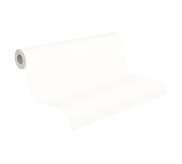 Non woven-tapet uni kulör Profhome 377039-GU slät matt färg vit 5,33 m2