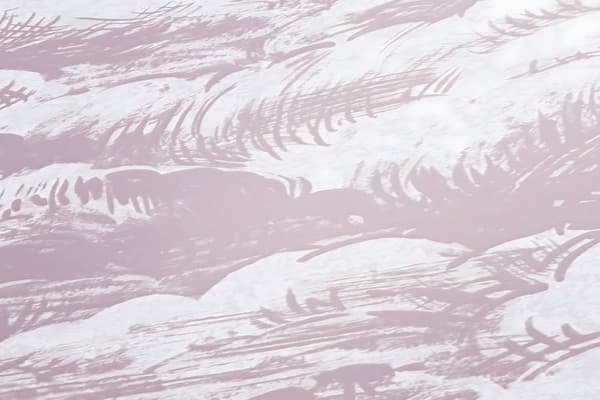 Non woven-tapet grafisk Profhome 377051-GU slät matt färg rosa vit 5,33 m2