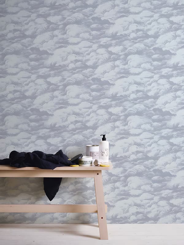 Non woven-tapet grafisk Profhome 377054-GU slät matt färg grå vit 5,33 m2