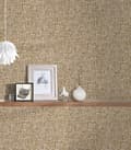 Miniatyrbild 6 av 6: Non woven-tapet trä utseende Profhome 377062-GU slät matt färg brun beige 5,33 m2