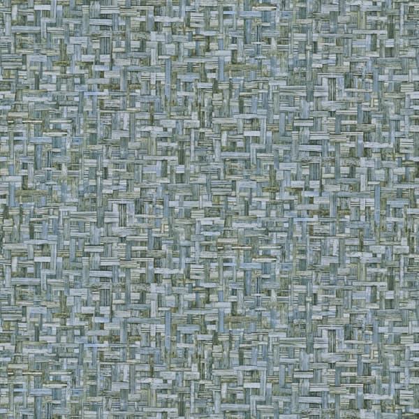 Non woven-tapet trä utseende Profhome 377063-GU slät matt färg blå 5,33 m2