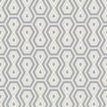 Miniatyrbild 1 av 6: Non woven-tapet retro Profhome 377076-GU slät matt färg grå guld vit 5,33 m2