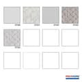 Miniatyrbild 7 av 7: Non woven-tapet uni kulör Profhome 377448-GU lätt texturerad matt färg grå vit 5,33 m2