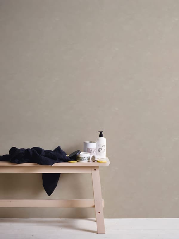 Non woven-tapet uni kulör Profhome 377451-GU lätt texturerad matt färg beige vit 5,33 m2