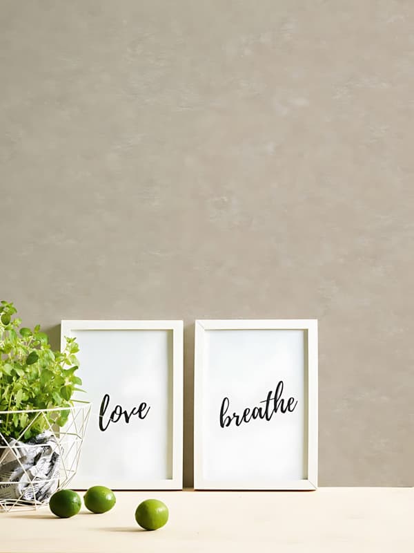 Non woven-tapet uni kulör Profhome 377451-GU lätt texturerad matt färg beige vit 5,33 m2