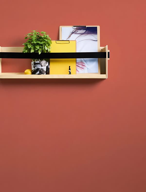 Non woven-tapet uni kulör Profhome 377482-GU slät matt färg orange 5,33 m2