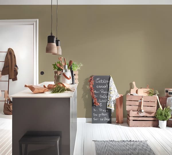 Non woven-tapet uni kulör Profhome 377485-GU slät matt färg brun beige 5,33 m2
