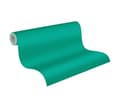 Miniatyrbild 2 av 6: Non woven-tapet uni kulör Profhome 377491-GU slät matt färg grön 5,33 m2