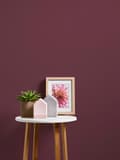 Miniatyrbild 6 av 6: Non woven-tapet uni kulör Profhome 377496-GU slät matt färg röd 5,33 m2
