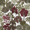 Miniatyrbild 1 av 6: Non woven-tapet skog Profhome 377572-GU slät matt färg grön gul vit röd 5,33 m2