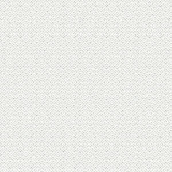 Non woven-tapet abstrakt Profhome 377595-GU lätt texturerad glittrande färg vit 5,33 m2