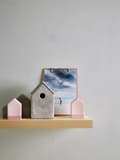 Miniatyrbild 6 av 6: Non woven-tapet geometrisk Profhome 377634-GU lätt texturerad matt färg grå 5,33 m2