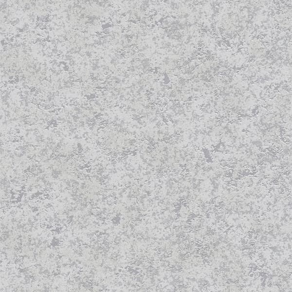 Non woven-tapet uni kulör Profhome 377722-GU lätt texturerad glansigt färg grå silver 5,33 m2