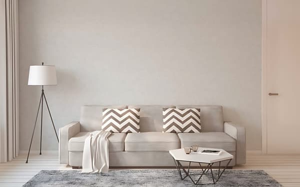 Non woven-tapet begagnad utseende Profhome 377753-GU lätt texturerad matt färg grå 5,33 m2