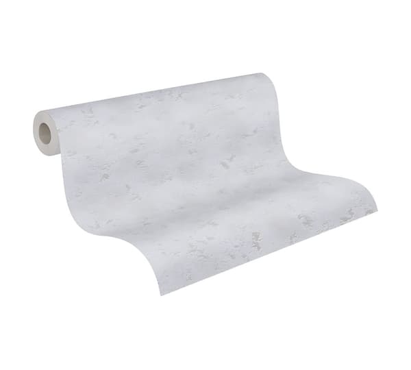 Non woven-tapet begagnad utseende Profhome 377760-GU lätt texturerad matt färg grå 5,33 m2