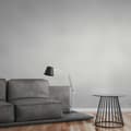 Miniatyrbild 5 av 7: Non woven-tapet uni kulör Profhome 378313-GU slät matt färg vit 5,33 m2