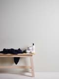 Miniatyrbild 6 av 7: Non woven-tapet uni kulör Profhome 378313-GU slät matt färg vit 5,33 m2