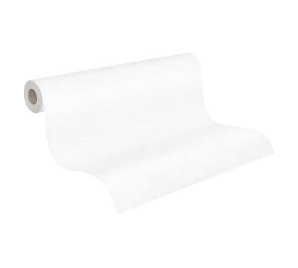 Non woven-tapet uni kulör Profhome 378313-GU slät matt färg vit 5,33 m2