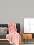 Miniatyrbild 5 av 6: Non woven-tapet uni kulör Profhome 378351-GU slät matt färg grå 5,33 m2