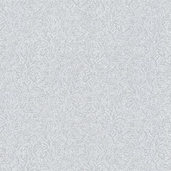 Non woven-tapet blomster Profhome 378371-GU texturerad matt färg silver vit 5,33 m2