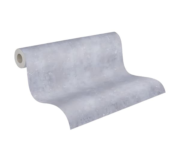 Non woven-tapet begagnad utseende Profhome 378402-GU lätt texturerad matt färg grå 5,33 m2