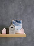 Miniatyrbild 7 av 7: Non woven-tapet begagnad utseende Profhome 378403-GU lätt texturerad matt färg antracit 5,33 m2