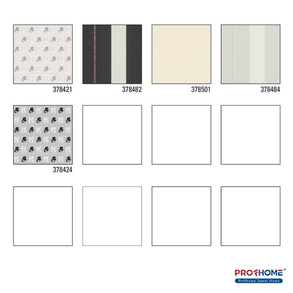 Non woven-tapet Kollage Profhome 378421-GU slät glittrande färg vit silver röd grå 5,33 m2