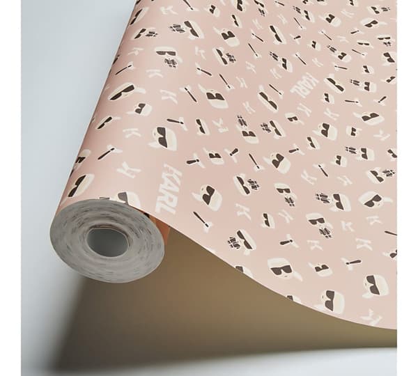 Non woven-tapet abstrakt Profhome 378438-GU slät matt färg beige svart vit 5,33 m2