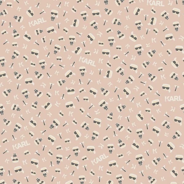 Non woven-tapet abstrakt Profhome 378438-GU slät matt färg beige svart vit 5,33 m2