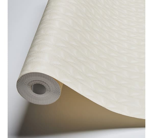 Non woven-tapet läder utseende Profhome 378441-GU lätt texturerad matt färg beige grädde 5,33 m2