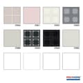 Miniatyrbild 4 av 4: Non woven-tapet ornament Profhome 378454-GU lätt texturerad matt färg rosa vit 5,33 m2
