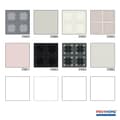 Miniatyrbild 4 av 4: Non woven-tapet ornament Profhome 378455-GU lätt texturerad glittrande färg grå silver melon gul 5,33 m2