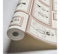 Miniatyrbild 2 av 5: Non woven-tapet abstrakt Profhome 378464-GU lätt texturerad glittrande färg vit rosa grå svart 5,33 m2