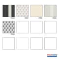 Miniatyrbild 3 av 3: Non woven-tapet ränder Profhome 378482-GU slät glansigt färg svart vit violett 5,33 m2