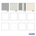 Miniatyrbild 4 av 4: Non woven-tapet uni kulör Profhome 378506-GU slät glansigt färg grå silver 5,33 m2