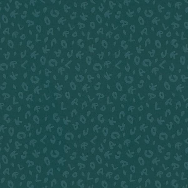 Non woven-tapet abstrakt Profhome 378567-GU slät metalliskt mönster matt bakgrund färg grön teal pärla grön 5,33 m2