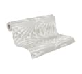 Miniatyrbild 2 av 7: Non woven-tapet blomster Profhome 378614-GU slät matt färg vit grå 5,33 m2