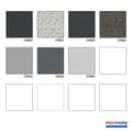 Miniatyrbild 3 av 3: Non woven-tapet uni kulör Profhome 378859-GU lätt texturerad matt färg svart 5,33 m2
