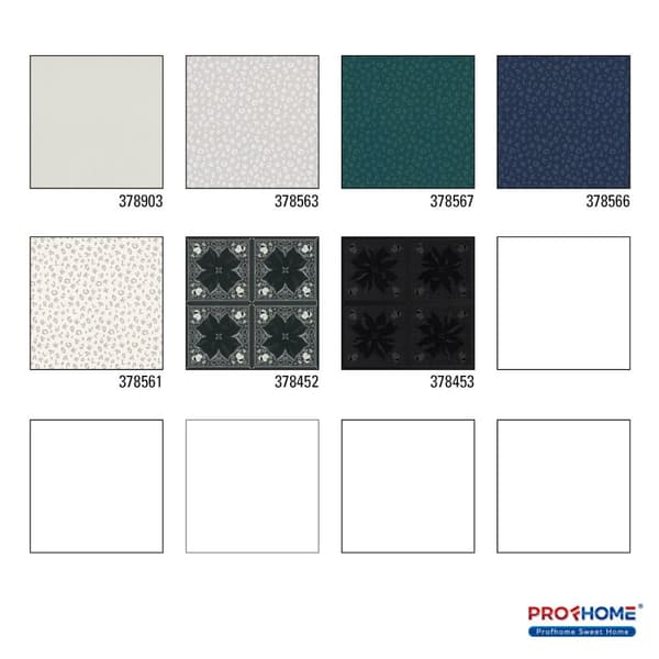 Non woven-tapet uni kulör Profhome 378903-GU lätt texturerad matt färg grå vit 5,33 m2