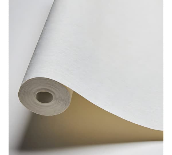 Non woven-tapet uni kulör Profhome 378903-GU lätt texturerad matt färg grå vit 5,33 m2