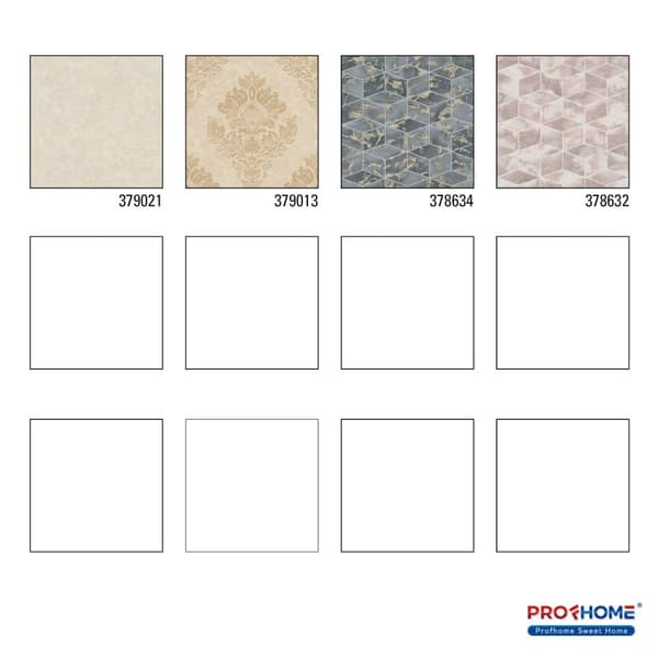 Non woven-tapet uni kulör Profhome 379021-GU lätt texturerad matt färg guld grädde 5,33 m2