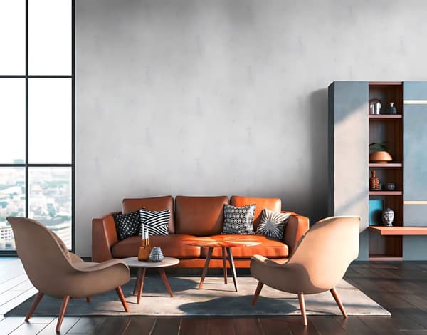 Non woven-tapet begagnad utseende Profhome 379031-GU lätt texturerad matt färg vit grå 5,33 m2