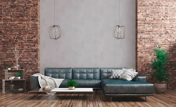 Non woven-tapet begagnad utseende Profhome 379032-GU lätt texturerad matt färg grå 5,33 m2