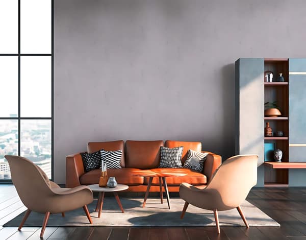 Non woven-tapet begagnad utseende Profhome 379034-GU lätt texturerad matt färg grå brun 5,33 m2