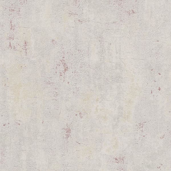 Non woven-tapet begagnad utseende Profhome 379035-GU lätt texturerad matt färg grå röd 5,33 m2