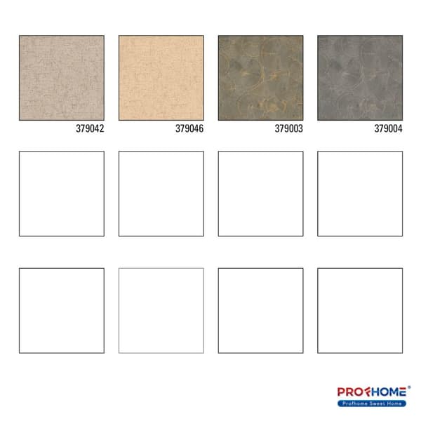 Non woven-tapet uni kulör Profhome 379042-GU slät matt färg beige brun 5,33 m2