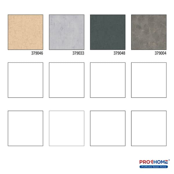 Non woven-tapet uni kulör Profhome 379046-GU slät matt färg beige brun 5,33 m2
